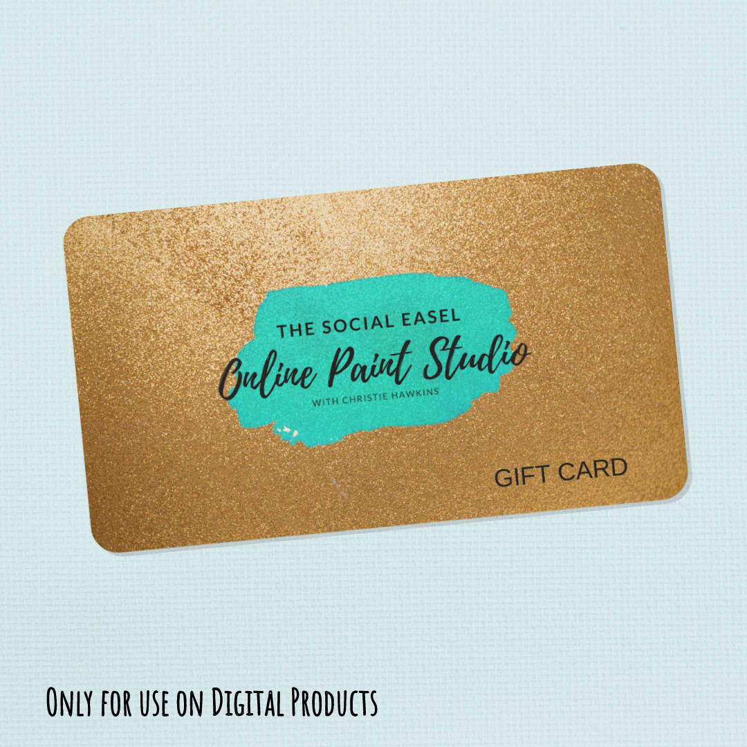 The Social Easel Gift Cards
