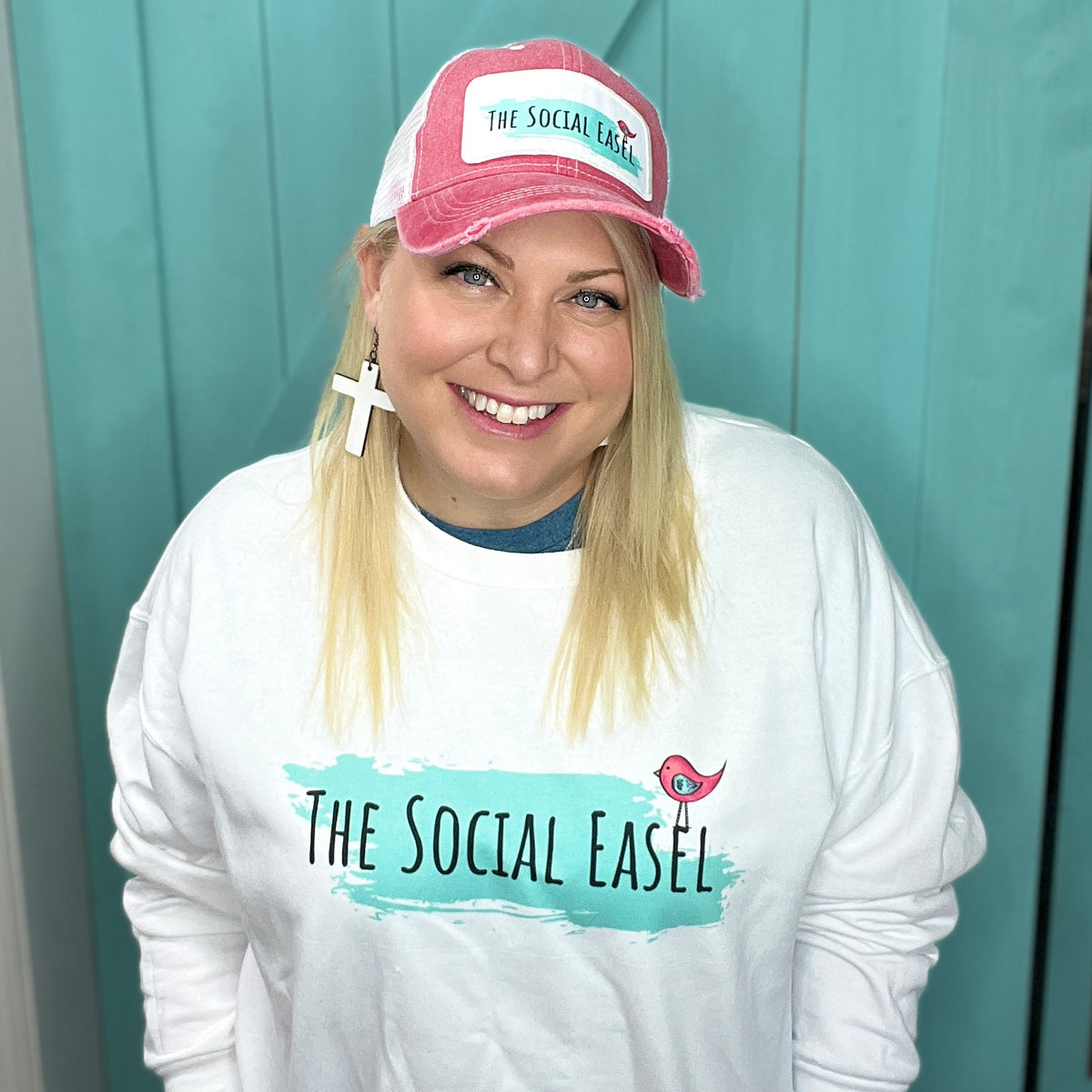 The Social Easel Logo Crewneck Sweatshirt