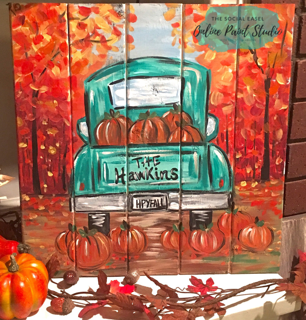 All Single Painting Tutorials Tagged "truck" The Social Easel